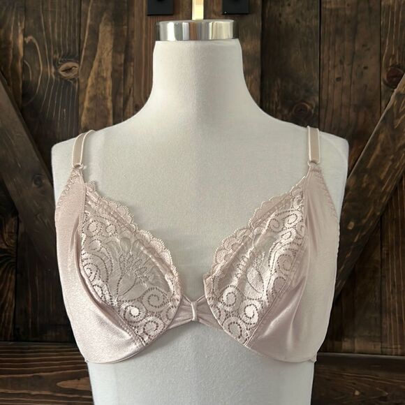 Vintage Olga wired nylon bra style 33095 Sz- 34C - Picture 1 of 9